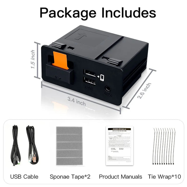 Mazda CarPlay Android Auto Retrofit Hub TK78-66-9U0C – Vision Coding