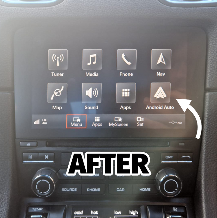 porsche pcm4 android auto