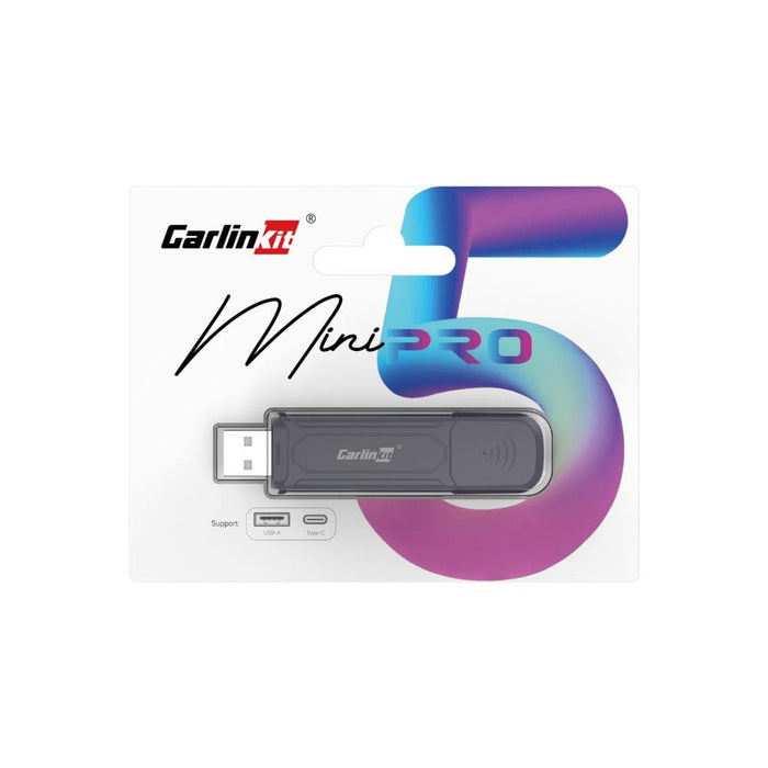 Carlinkit Mini 5 Pro - Wireless Apple CarPlay/Android Auto